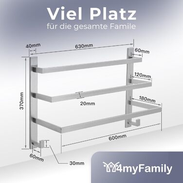 Тримач для рушників 63 х 37 см 4myFamily