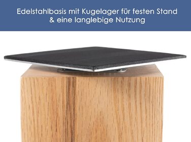 Ножовий блок магнітний з деревини акації Hanseküche