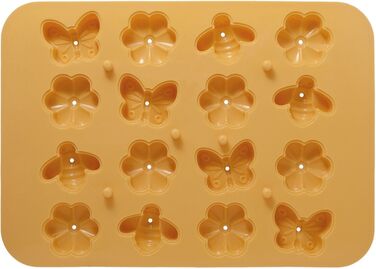 Форма для випічки, 24,5 x 17,5 x 4,5 см, жовта, RBV Birkmann