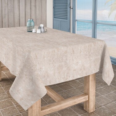 Скатерть Aitana textil Lorrain Lino, жаккард, 140 х 200 cм