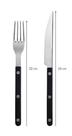 Набор столовых приборов из нержавеющей стали (нож+вилка) GRILLI 88877 Код: 012188