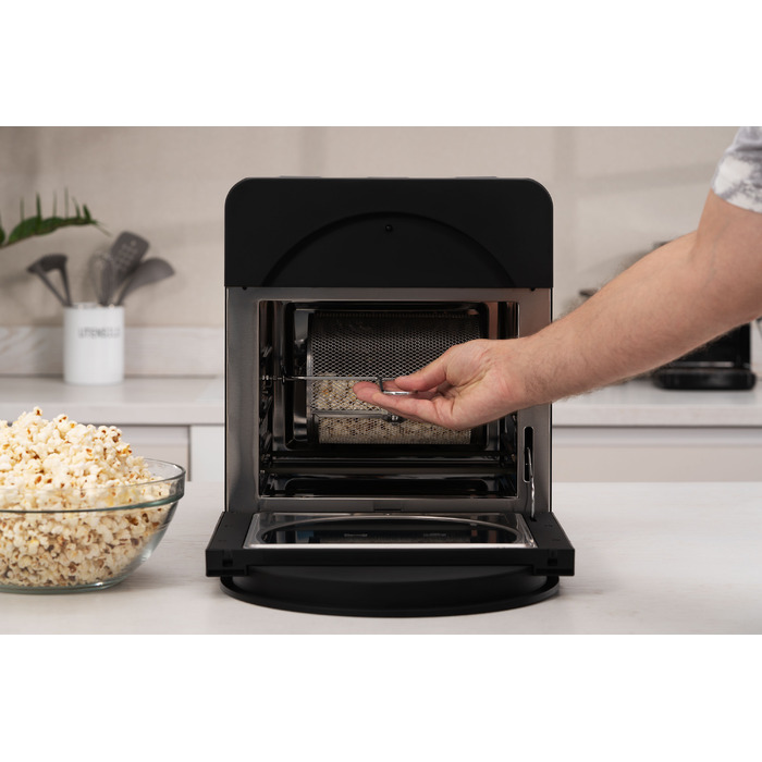 ARDESTO Мультипіч, 1700Вт, об'єм-14.5л, сенсорне керування, 50-220°C, нержав.сталь/пластик, сіро-чорний