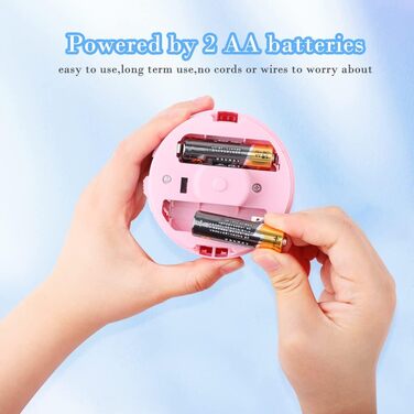 Мини-пылесос беспроводной 3 Вт розовый FineInno