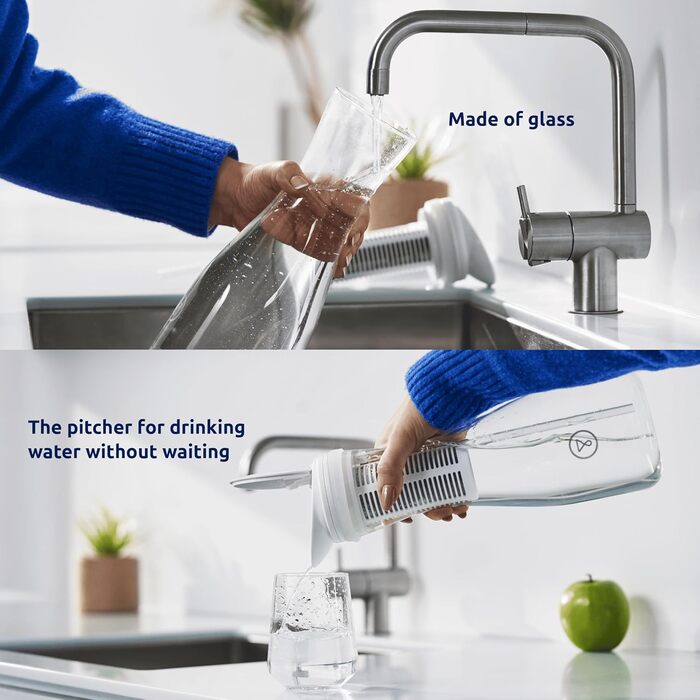 Скляний графин з кришкою 1,45 л TAPP Water