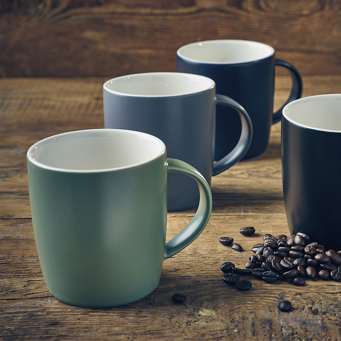 Кружка 350 мл, зеленая матовая, Color Tea, GenWare