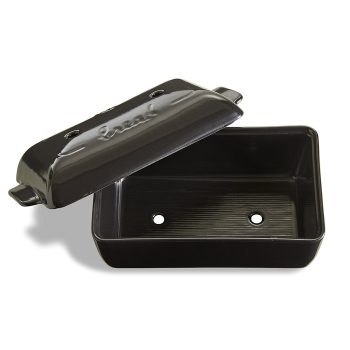 Керамика, Красный, 24x15x12,5 см (Уголь)