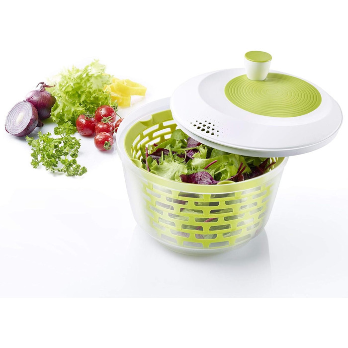 Спиннер для салата 4.4 л, 23.5 см, пластик, яблочно-зеленый Westmark