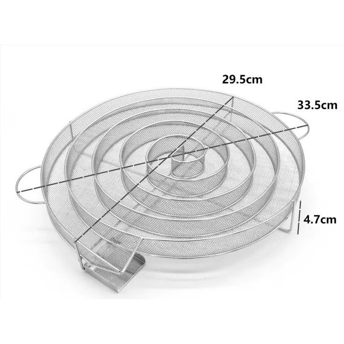 Спіраль (равлик) для копчення 29,5см GRILLI