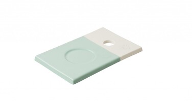 Підставка для чашки Revol Color Lab, бірюзова, 14 х 9 х 0,8 см