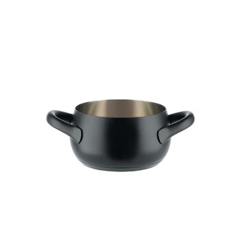 Кастрюля 17 см 1,6 л черная Mami Alessi