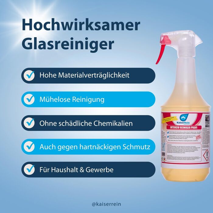 Засіб для миття кухонних меблів 1 л KaiserRein professional