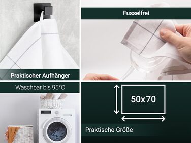 Набір кухонних рушників з 5 предметів 50 х 70 см ZOLLNER