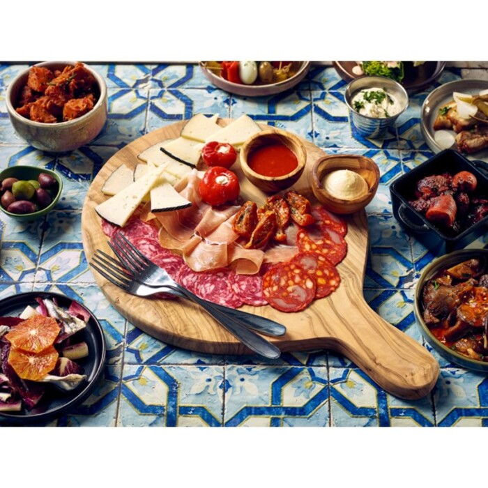 Дошка, 26х39 см, із цільного оливкового дерева, GenWare