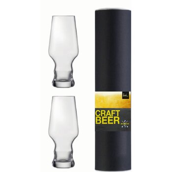 Набір келихів для крафтового пива IPA в подарунковій тубі 450 мл, 2 предмета Craft Beer Experts Eisch