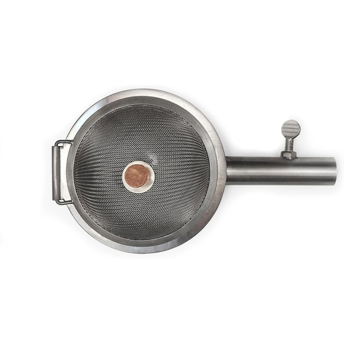 Горшочек для попкорна с крышкой-ситом HB19 Kikkerland