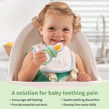 Набір силкіконових ніблерів для дітей 2 шт. viriech