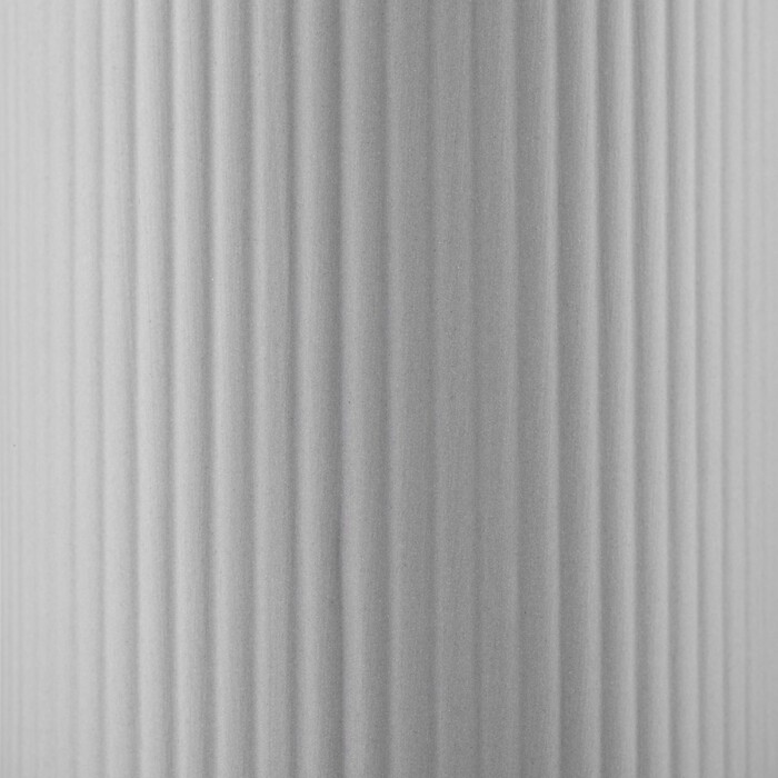 ARDESTO Ваза Liguria, 8х22.7см, порцеляна, сірий