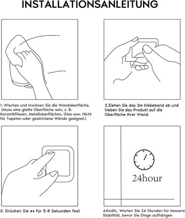 Тримач для рушників 40 см чорний ZUNTO