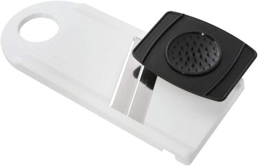 Овощерезка с держателем для остатков, белая Fackelmann