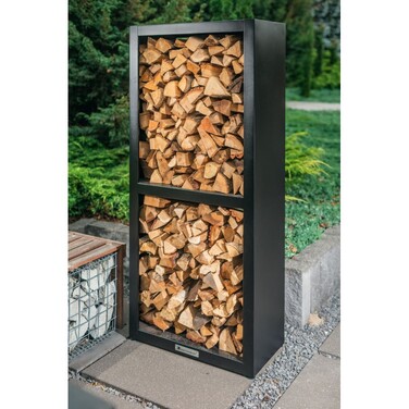 Дровница на две секции Quan