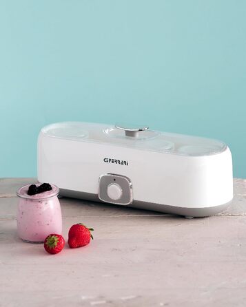 Йогуртница белая, 4 баночки 180 мл G3 Ferrari G10133 Ferment