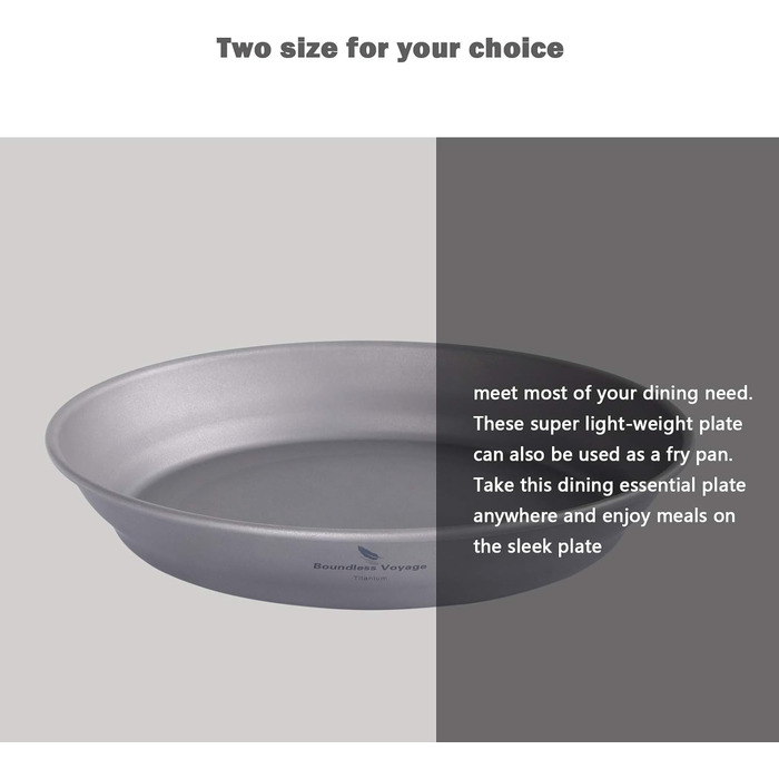 Мл Титановые миски Тарелка Сверхлегкая одностенная чаша Тарелка На открытом воздухе Кемпинг Посуда Кухонная утварь с сумкой для переноски Ti1107T (Ti1109T пластина L.), 800