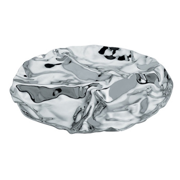 Блюдо 32,3х4х32,3 см металлик Pepa Alessi