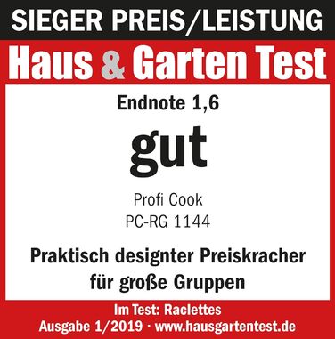 Раклетница на 10 персон PC-RG 1144 ProfiCook