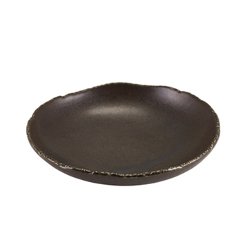 Миска глибока кругла 20*h 5.3 см, 580 мл, Terra Porcelain Roko Cinder Black, GenWare