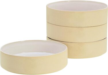 Серия Futuro Black, набор посуды из 16 предметов, комбинированный керамогранит (белый песок, пастабоула), 21539