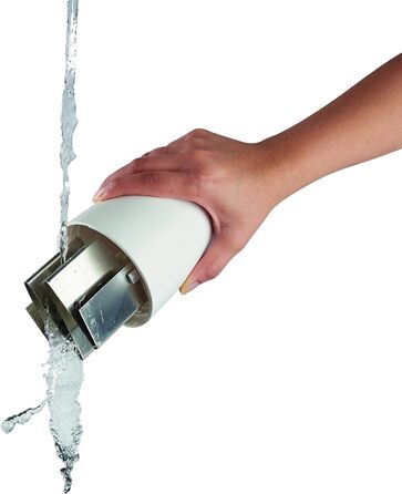 Класичний овочерізка Zyliss E910012 Zig Zig, пластик/нержавіюча сталь, білий/червоний, цибулярізка, овочерізка, універсальний подрібнювач, можна мити в посудомийній машині, гарантія 5 років Classic Hacker