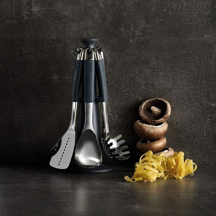 Набір посуду Joseph Joseph Elevate Carousel, 6 предметів, багатобарвний (блок з нержавіючої сталі, чорний)