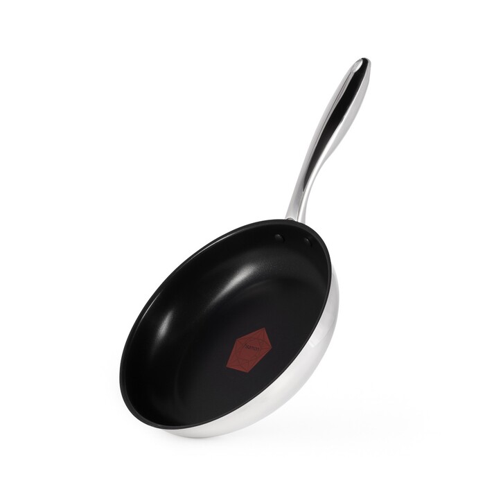 Сковорода Fissman FORCE 24x5 см с индукционным антипригарным дном алюминий (5465)