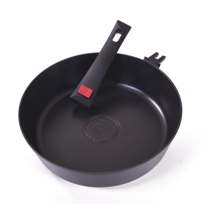 Глубокая сковорода Fissman OFELIA 28x7,5 см со съемной ручкой (14253)