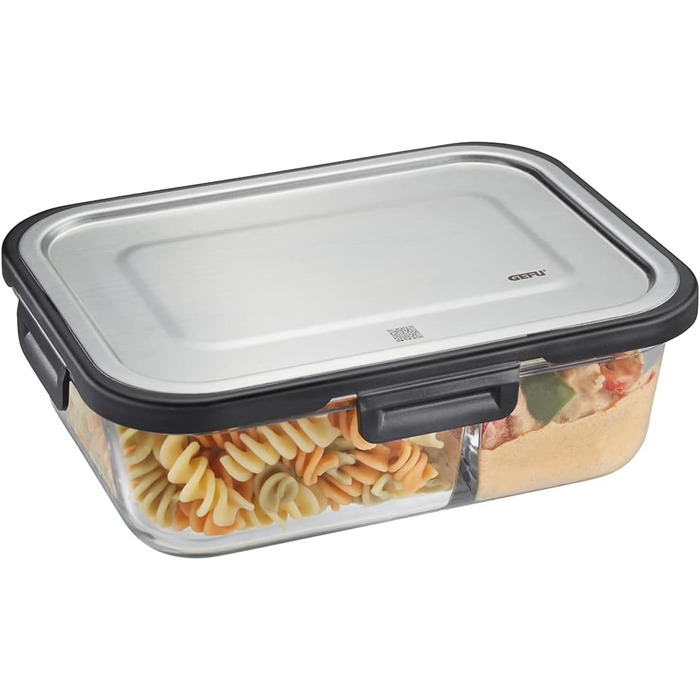 Контейнер пищевой, прямоугольный, 450/750 мл Milo Gefu
