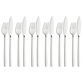 Столові прибори для риби набір 12 предметів Loft Cromargan protect® WMF