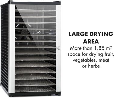 Дегідратор на 14 полиць, 1000 Вт Fruit Jerky 14 Klarstein