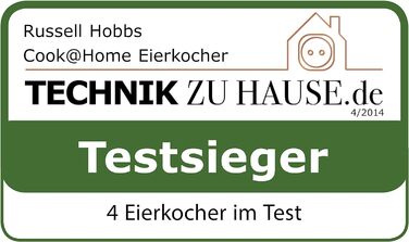 Яйцеварка, 1-7 варених або 3 парові яйця, 380 Вт Russell Hobbs