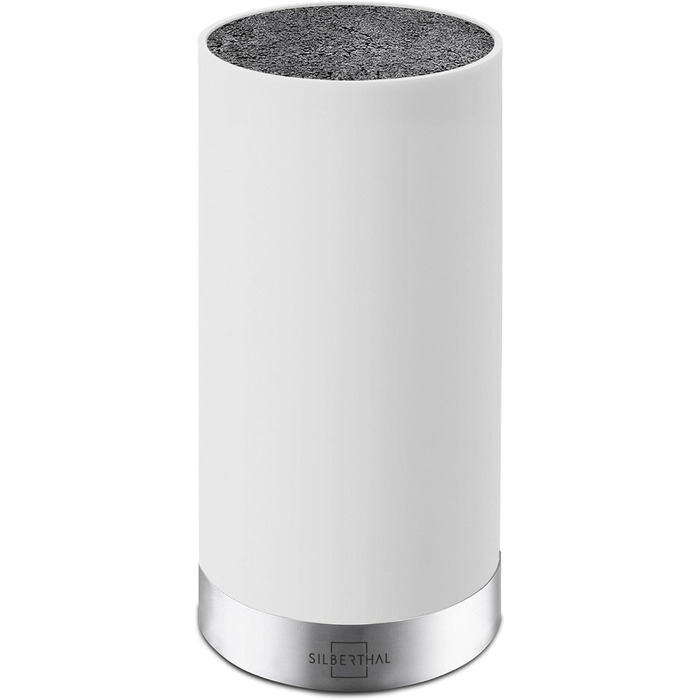 Универсальный ножевой блок без ножа белый Silberthal