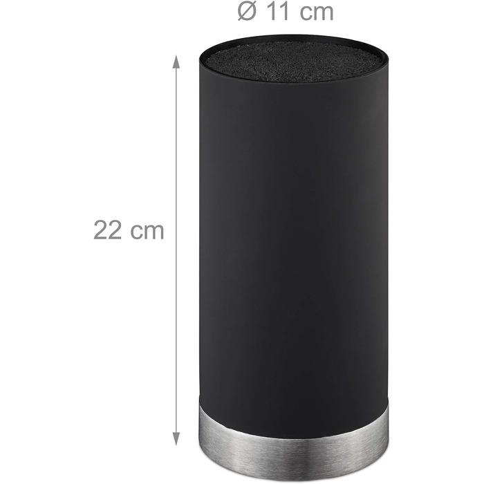 Блок для ножів кругла 22 см Relaxdays