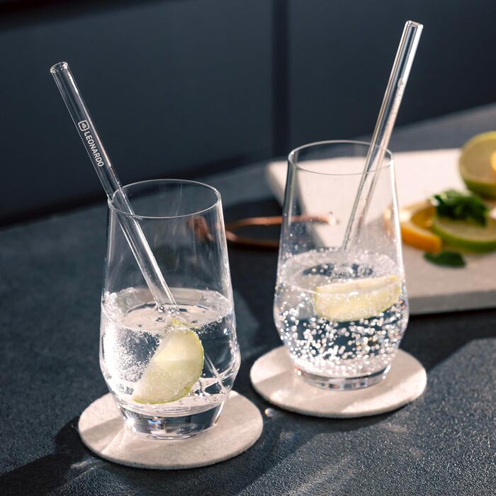 Келихи для рислінгу LEONARDO HOME PUCCINI (набір з 6 шт.) Келихи для вина, стійкі до подряпин (400 мл) Можна мити в посудомийній машині та довговічні Вічні келихи для білого вина Сучасний дизайн Келих для рислінгу Puccini 069540 6 келихів (келих для напої