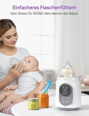 Електричний підігрівач дитячих пляшечок 6 в 1, 220 Вт Nuliie