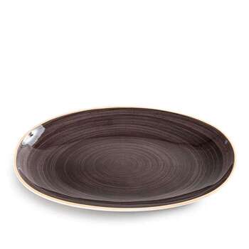 Тарелка овальная Ariane Terra Mokka 32 см AVCARN263015032