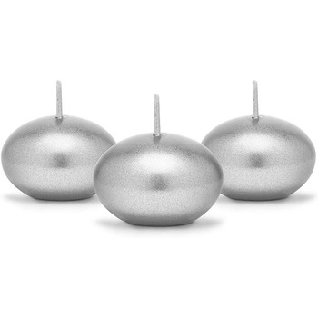 Плаваючі свічки 50 шт. плаваючі свічки Ø 40 мм (рожеве золото) (срібло)