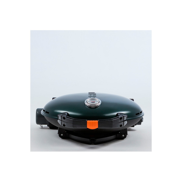 КОМПЛЕКТ Портативний переносний газовий гриль O-GRILL 600T, зелений + шланг в подарунок! Код: 011679