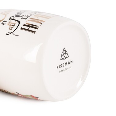 Набір Fissman з кружки 350 мл та іграшки порцеляна (14056)