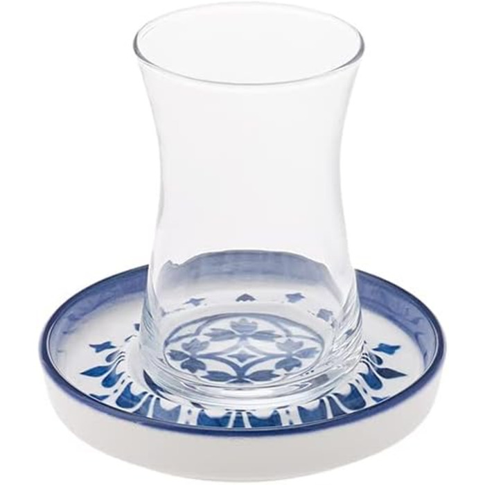 Чайний сервіз на 6 осіб, 12 предметів, Zeher Blau Karaca