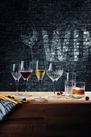 Набір страз з 4 шт. Склянки скляні прозорі (К'янті), 12769/01