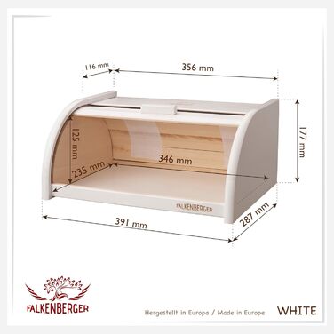 Хлебница из буковой древесины 39,1 x 28,7 x 17 см FALKENBERGER
