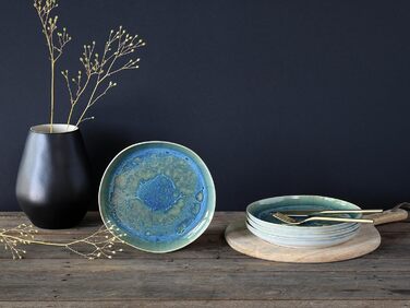 Десертна тарілка 22 см, набір 4 предмети, Yuki Creatable